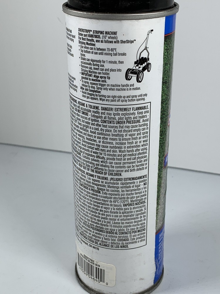 Sherstripe Athletic Field Marking Paint Water-Based