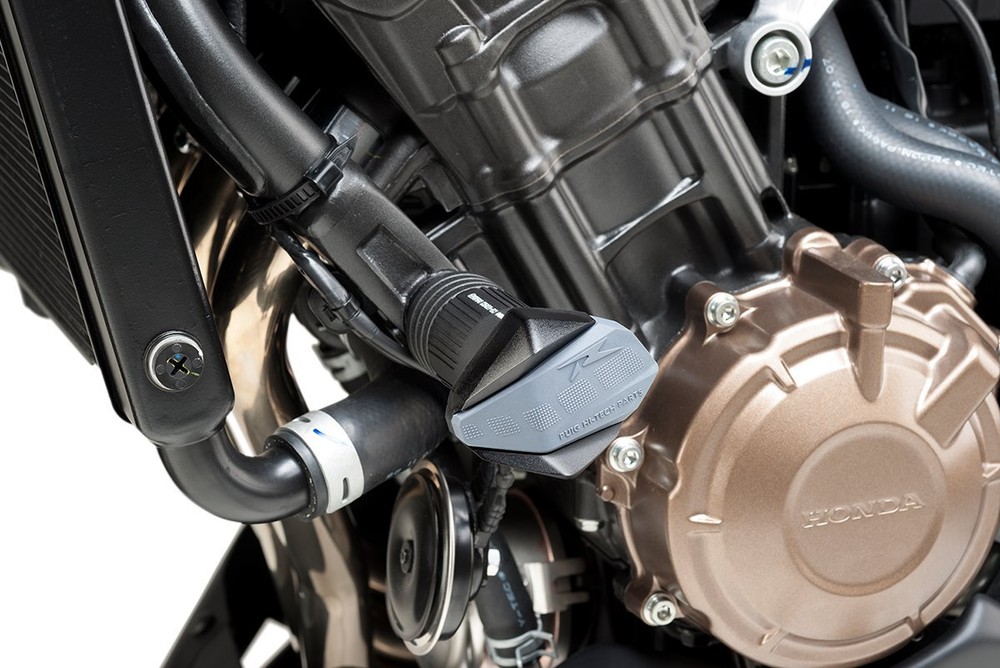 Puig R19 Black Frame Sliders (9443N)