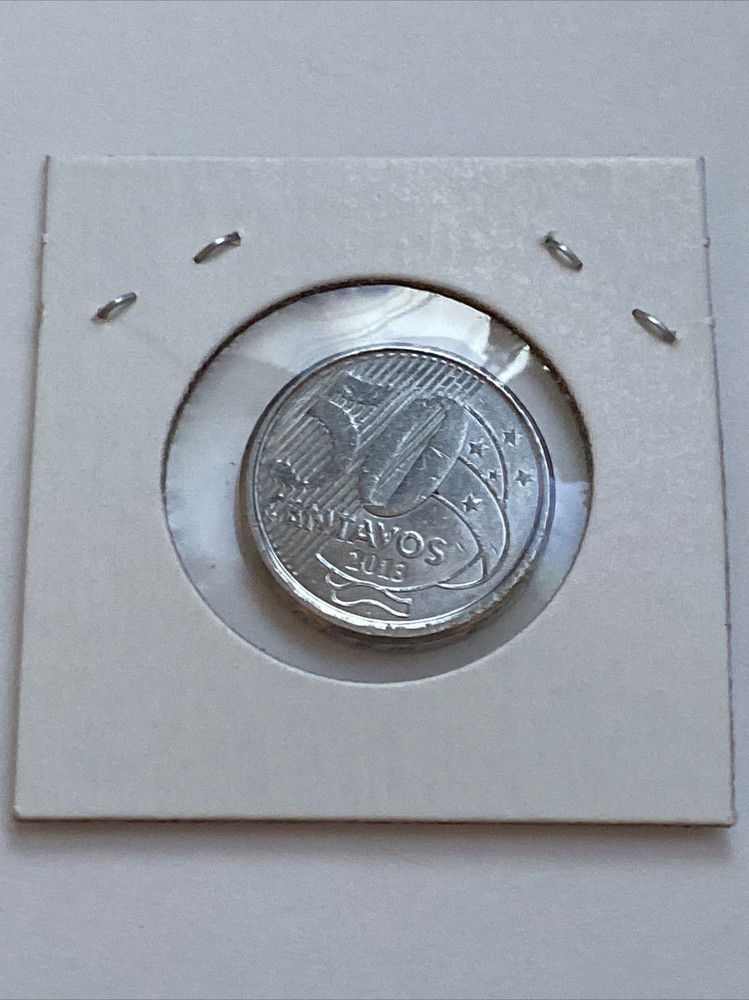 Brazil 20 Centavos 2013 Coin B15