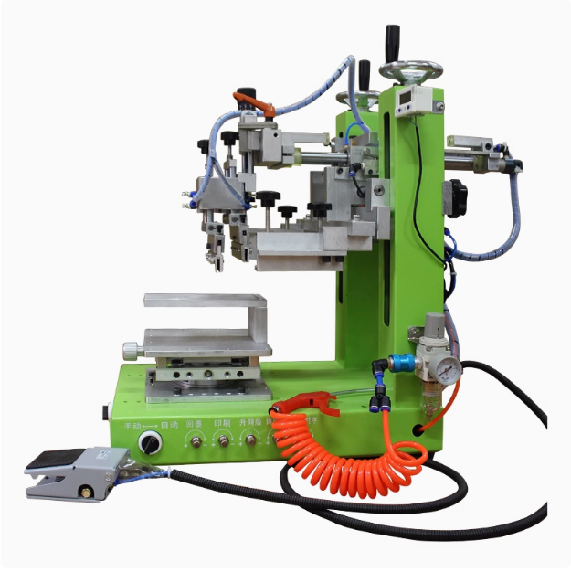 Screen Printing Machine Semi-automatic Pneumatic Desktop High-precision Inclined