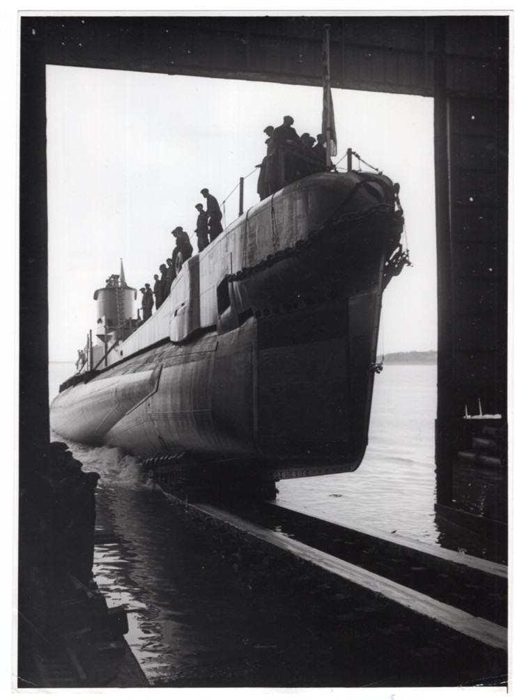 1938 Royal Navy Submarine HMS Thistle Barrow-in-Furness Lancashire News Photo