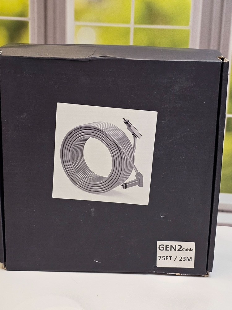 Starlink Gen-2 (V2) Replacement Ethernet Cable – 75 ft – NEW