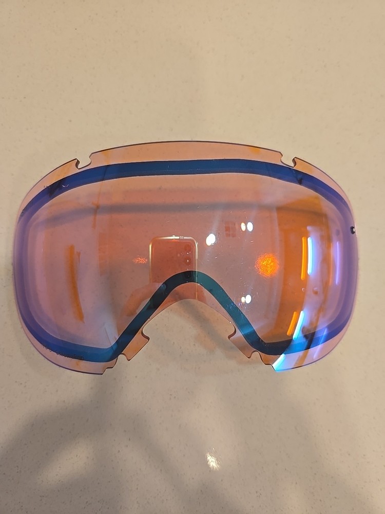 Smith I/O S Chromapop Storm Blue Sensor Goggle Replacement Lens Used Low Light
