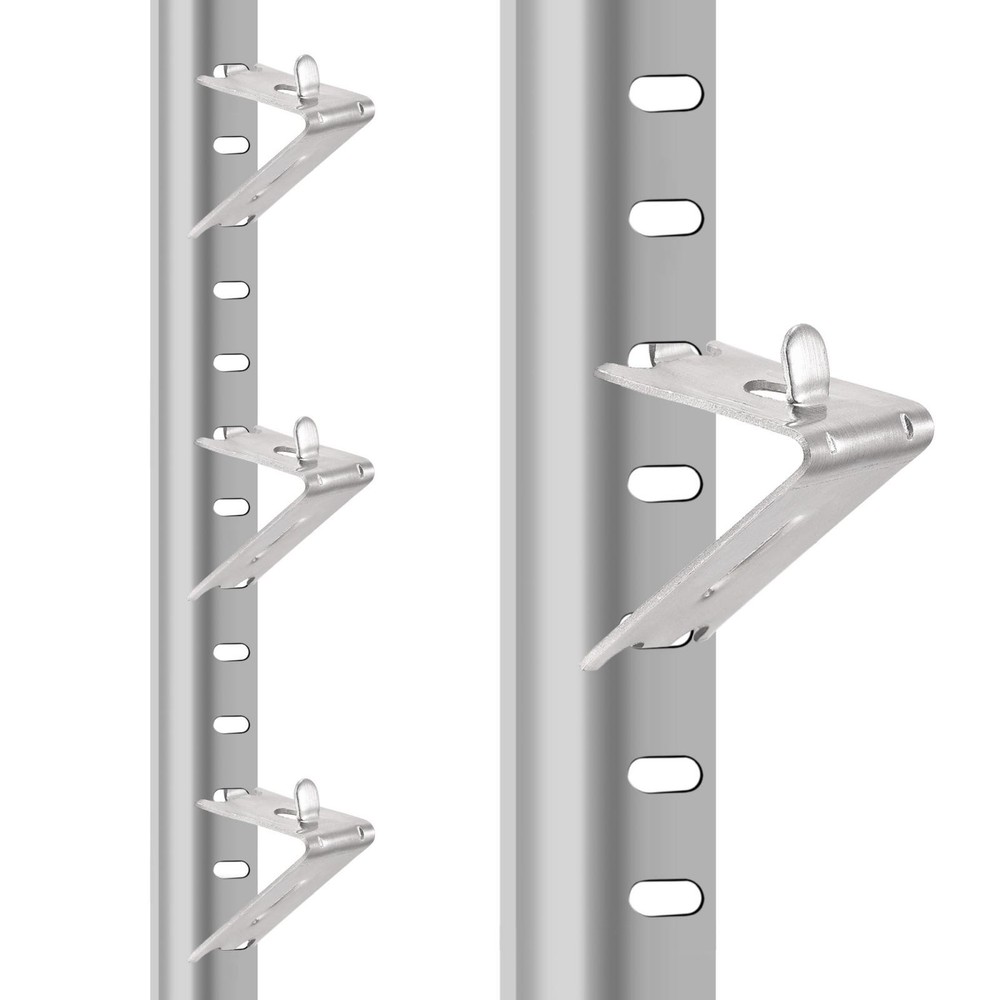 Freezer shelf clip, shelf support bracket 1mm thickness 8pcs