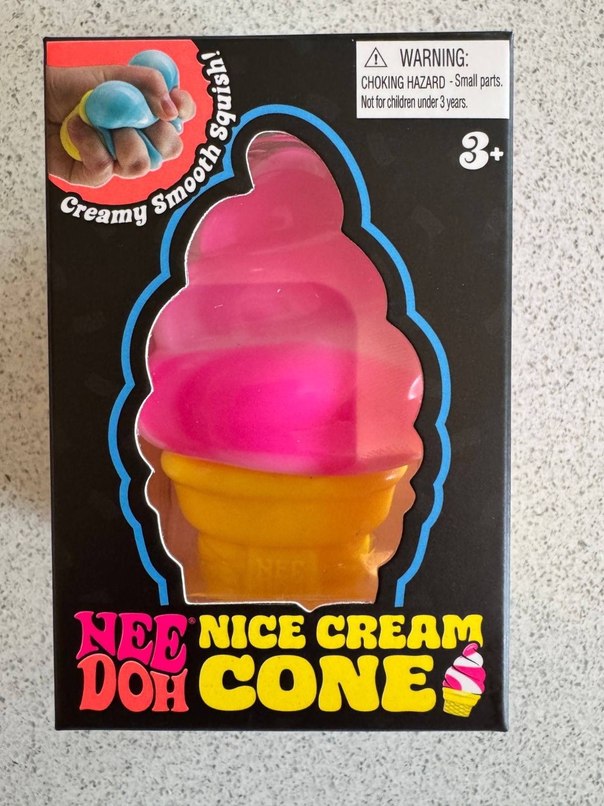 Schylling NeeDoh Nice Cream Cone Viral TikTok Fidget Stress Toy Pick Your Color