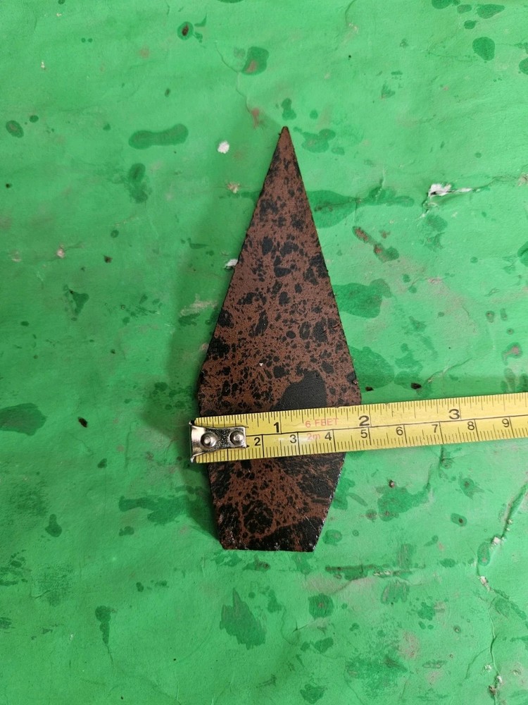 1 Each Mahogany Obsidian Spear Flint Knapping Preform Blanks