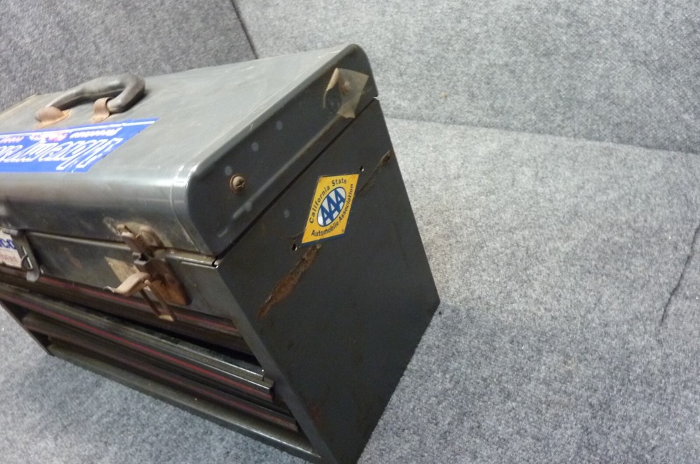 Vintage Craftsman Toolbox with drawers