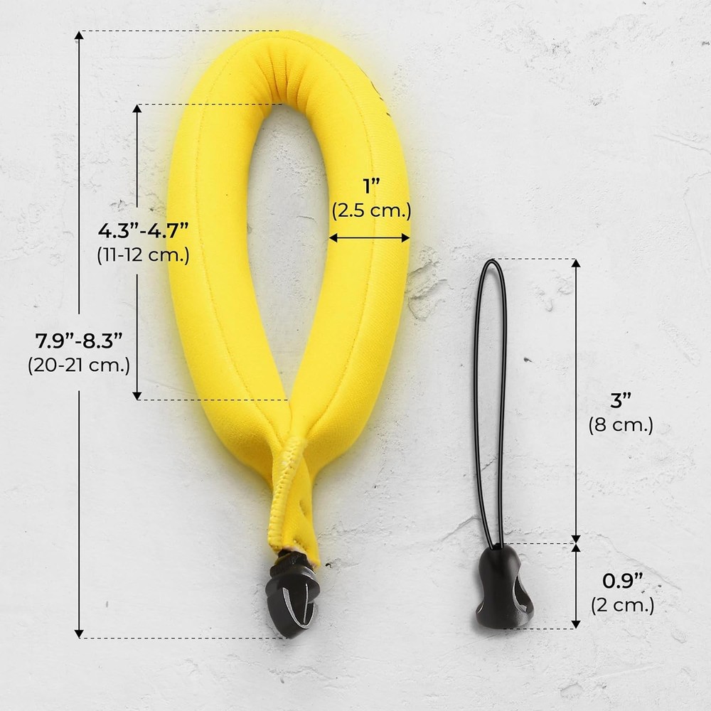 Waterproof Camera Float 2-pack Floating Camera Strap for Underwater GoPro/Pan...