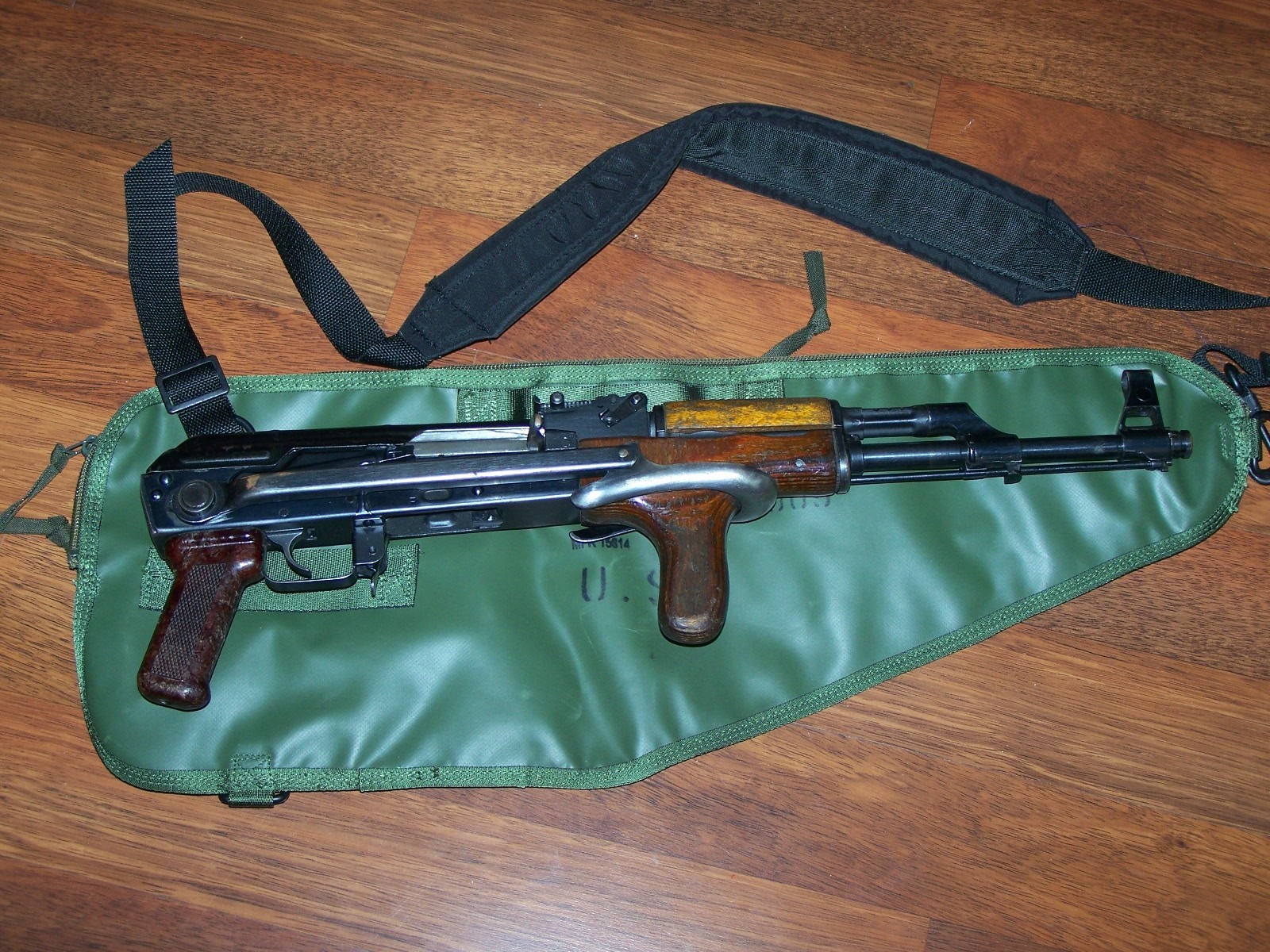 Military SAW M60 Case Bag Folder Rifle Carbine Range USMC Barrel GPMG Made USA