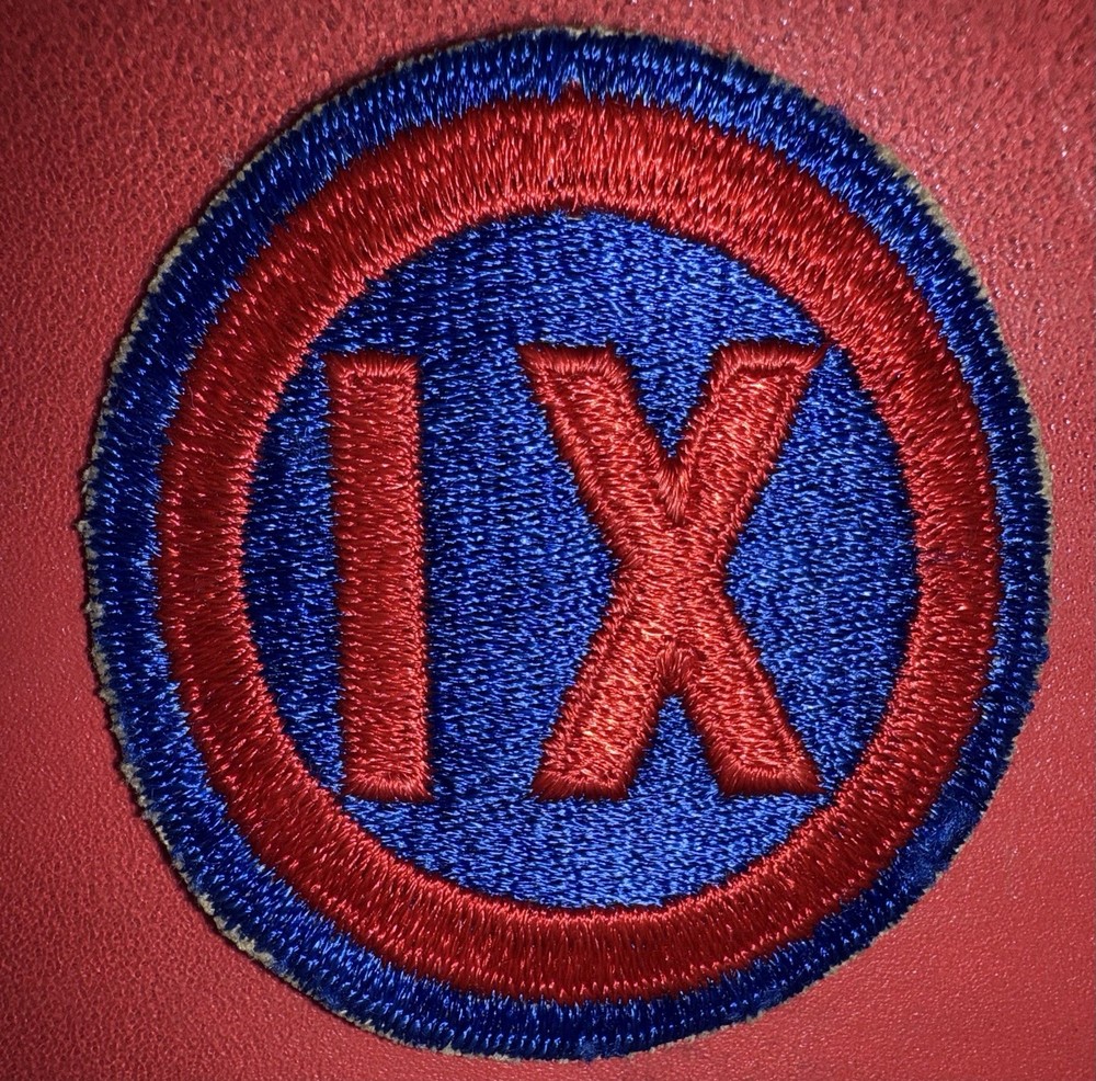 WW2 9th Corps SSI Patch (AK/AP)