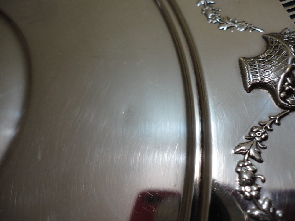 Vintage Reed & Barton SilverPlate Round Tray