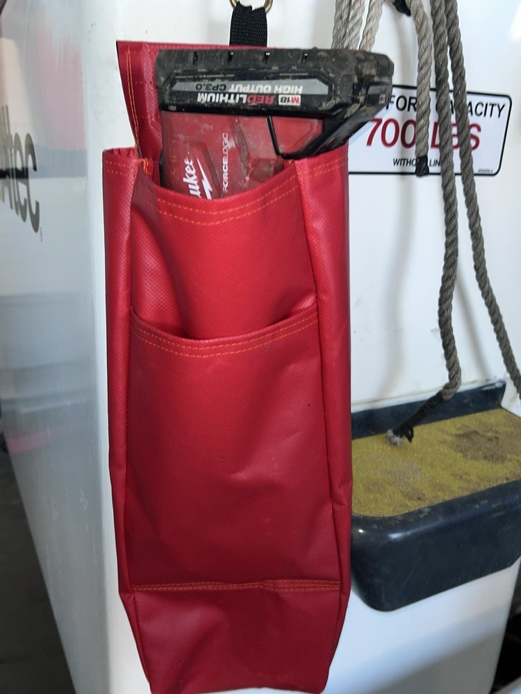 Utility Crimper/press Storage Bag Red