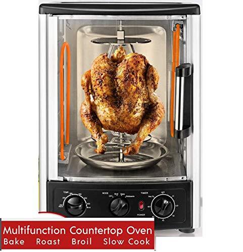 Multi-function Roaster Multi Function Countertop Oven Bake Roast Broil Slow C...