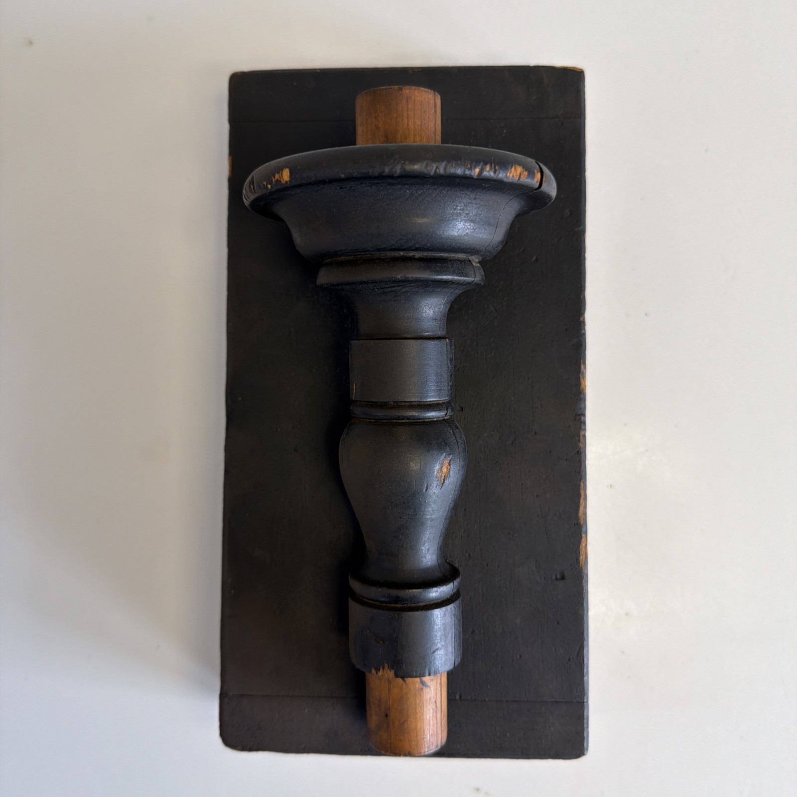 Antique Architectural Salvage Wood Industrial Foundry Pattern 1575 Steampunk