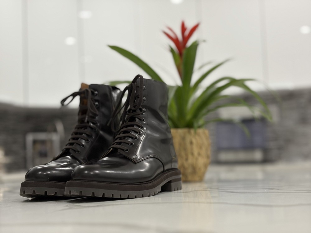 common projects Men’s combat Boot Brown Size 42