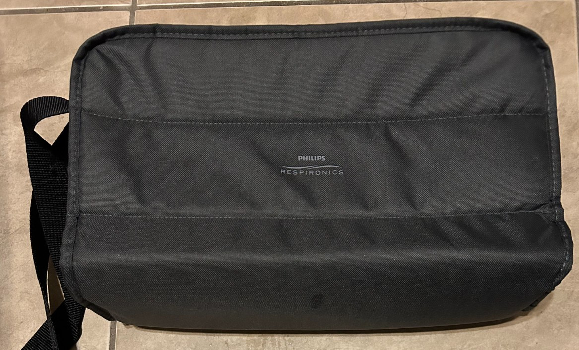 Official Philips Respironics Travel Bag Carrying Carry Zipper Storage Case 8"x16