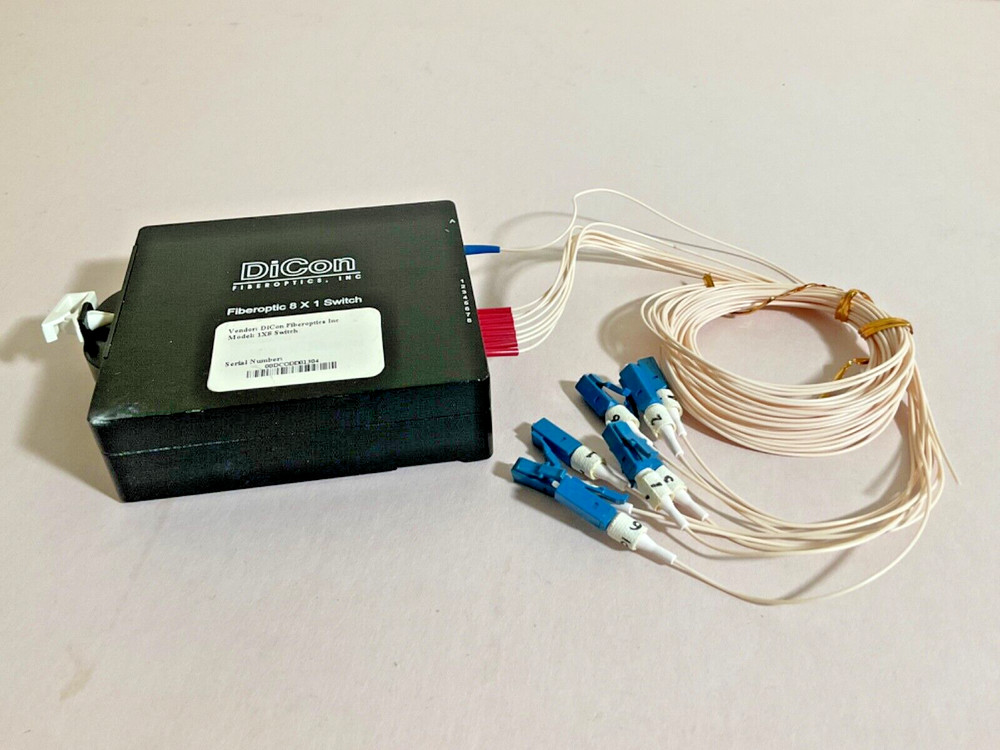 DiCon FiberOptic 8 X 1 Switch - Model: 1X8 Switch