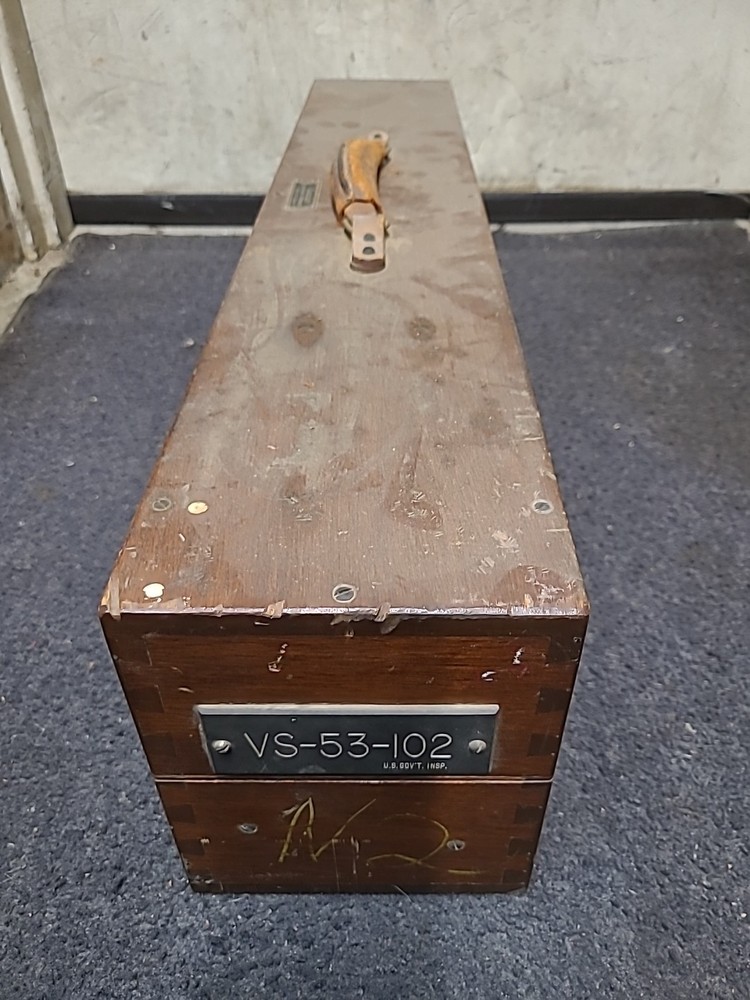 Antique Gurley Engineering Wood Instrument Box