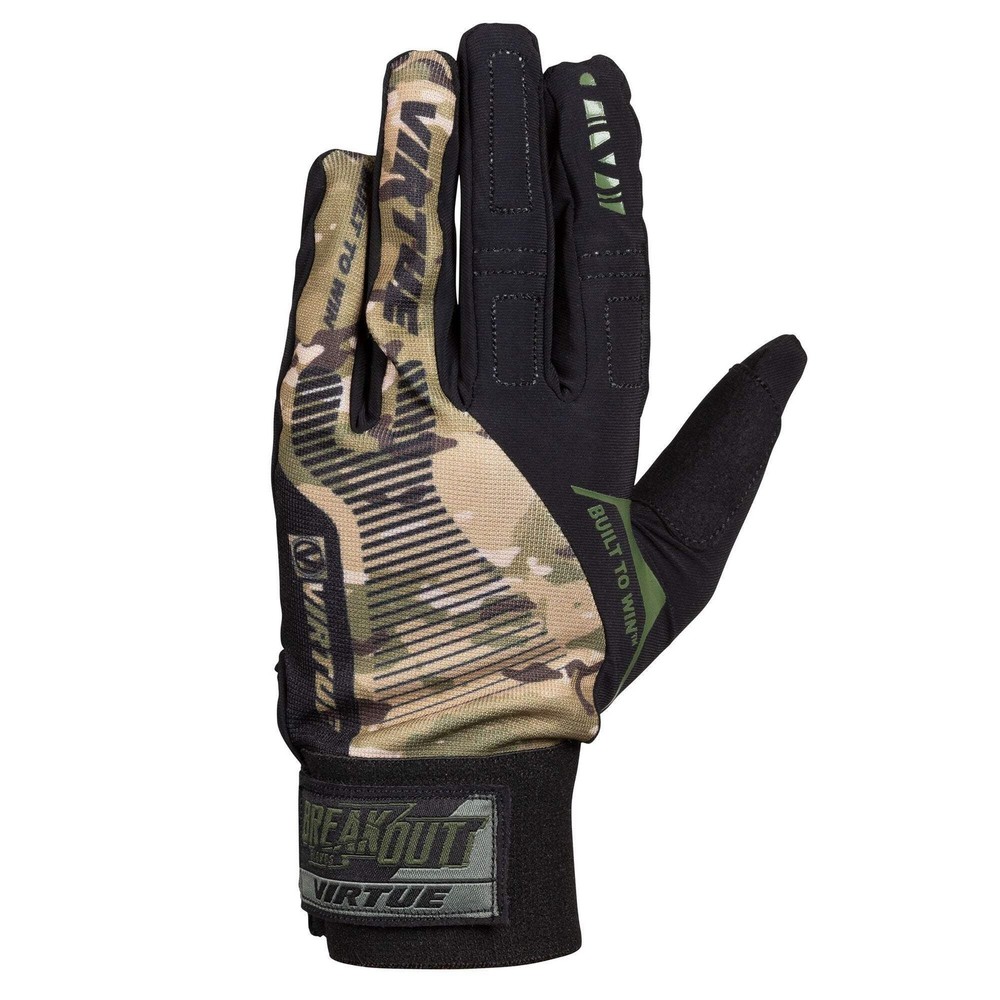 Virtue Breakout Gloves - Ripstop Full Finger - Camo - X-Large