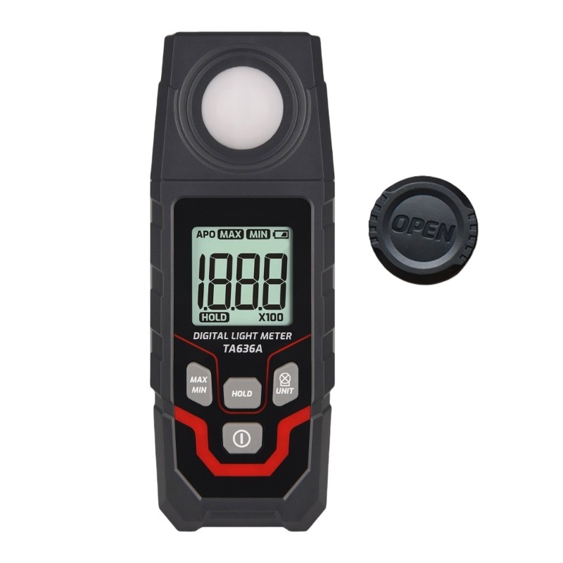 Professional Photometer Light Intensity Tester with High Accuracy Fast Response