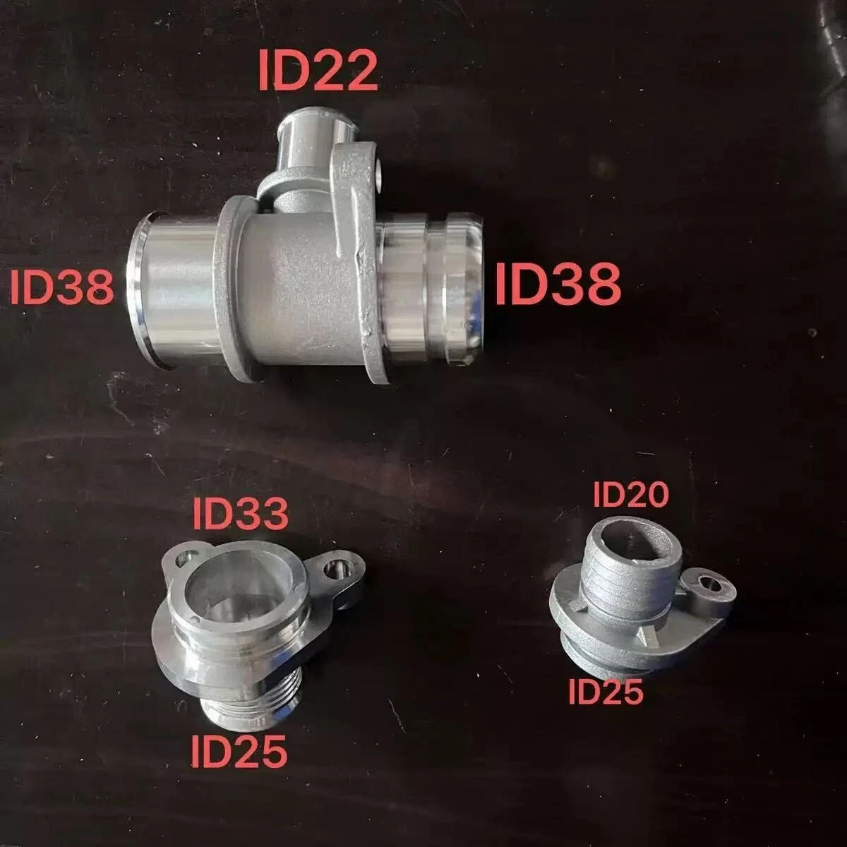 aluminum coolant water radiator hose connectors for BMW cars all models (11pcs)