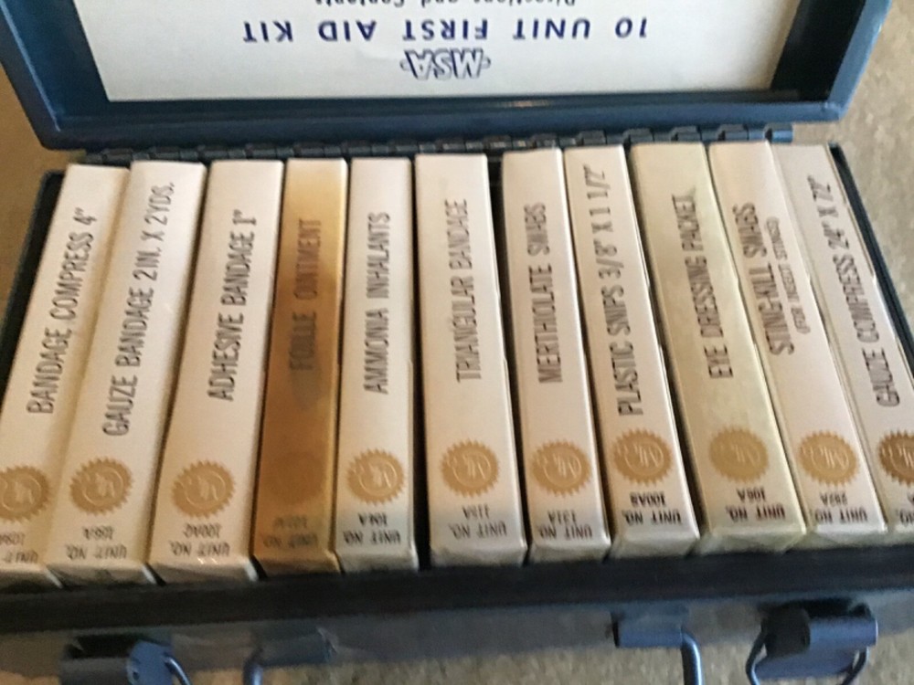 MSA Complete 10 Unit First Aid Kit