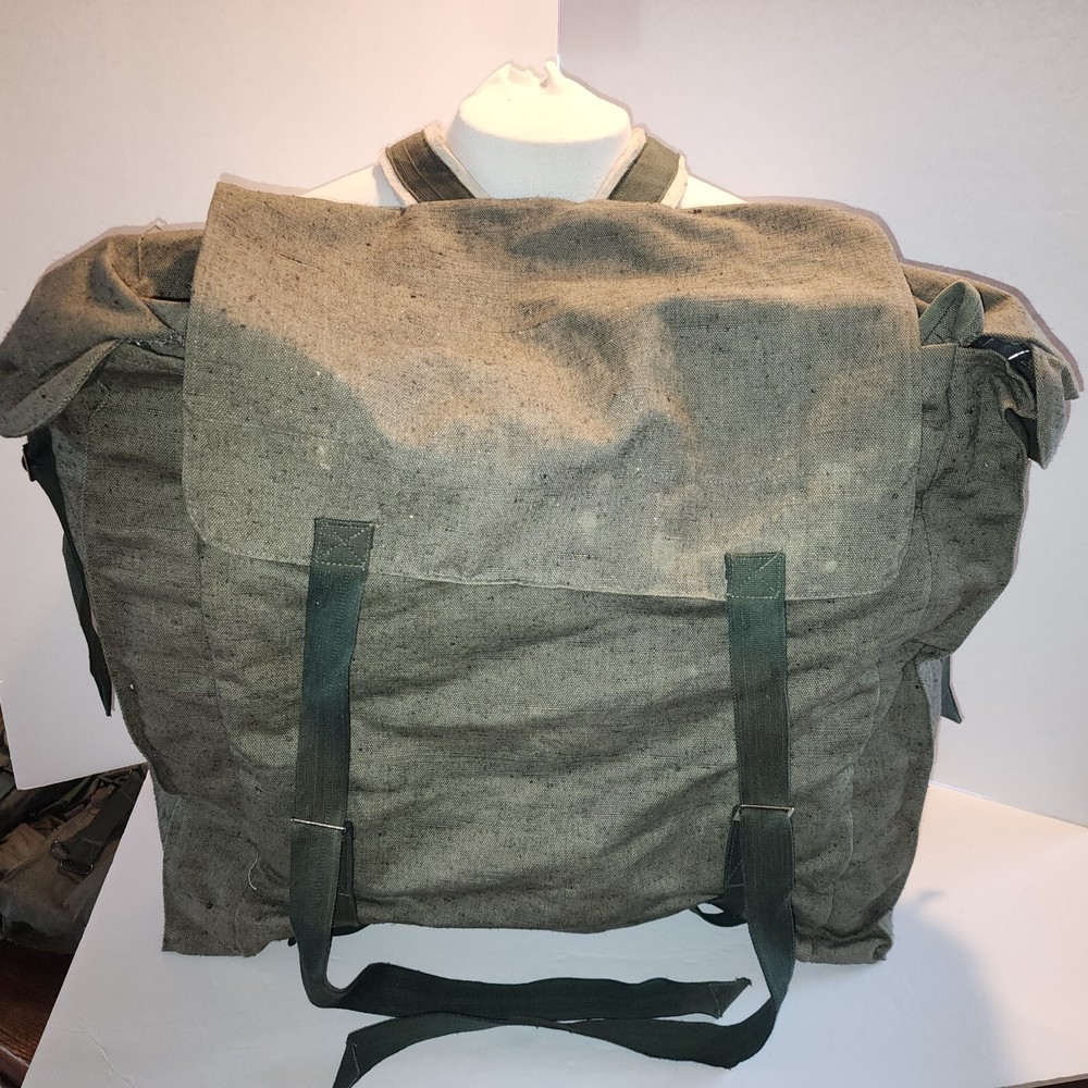 BULGARIAN WEB SET GEAR COLD WAR BRITISH 58 PATTERN TYPE WEBBING WITH ADDL POUCH