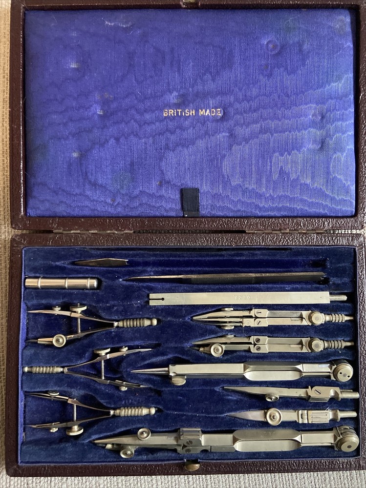 5x Joblot Cartographer Mathematics Technical Engineer Scientific Implement Sets