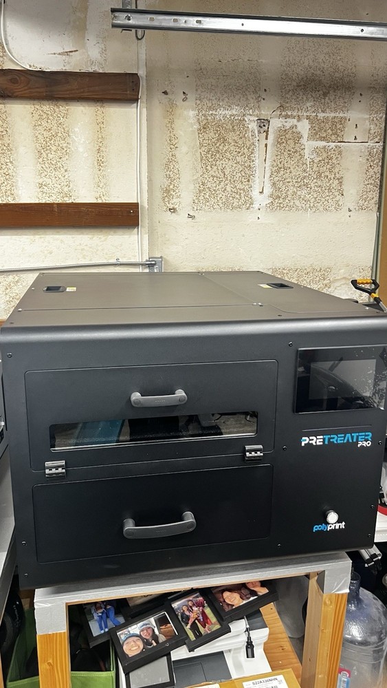 Polyprint TexJet echo2 DTG Printer with Pretreater