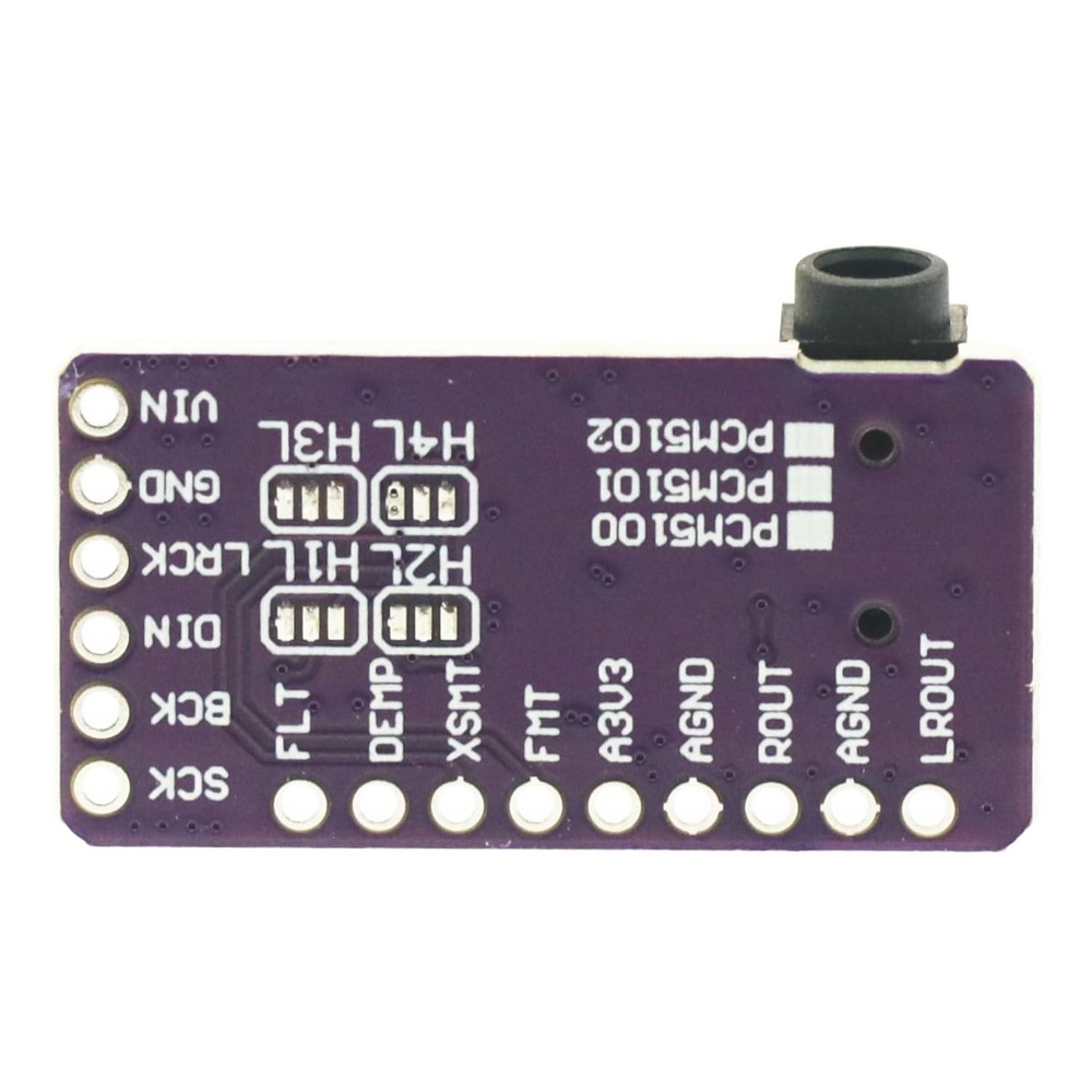 2Pcs IIS PCM5102 PCM5102A AUX Stereo Digital Audio I2S DAC Decoder Board Module