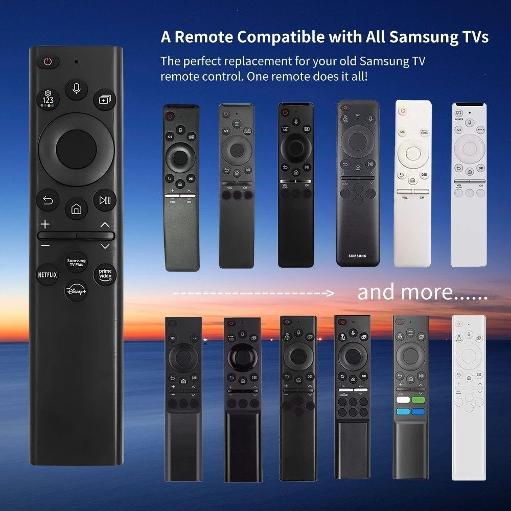 NEW BN59-01385A Voice Remote Control for Samsung Smart TV Netflix & Prime butto