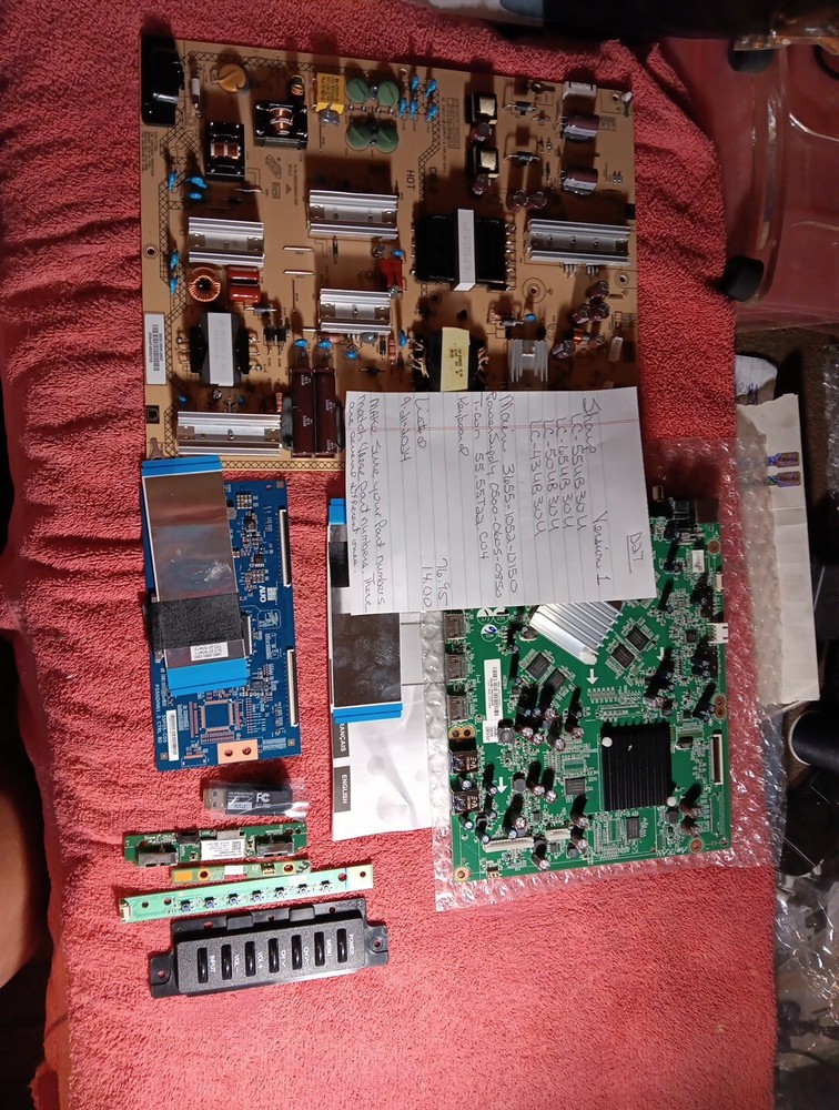 Sharp LC-55UB30U Plus More Models Repair Kit Version 1