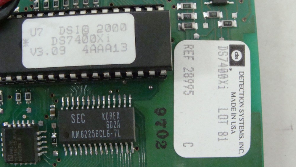 BOSCH DS DETECTION SYSTEMS 7400XI SECURITY SYSTEM MAIN CONTROL BOARD V3.09