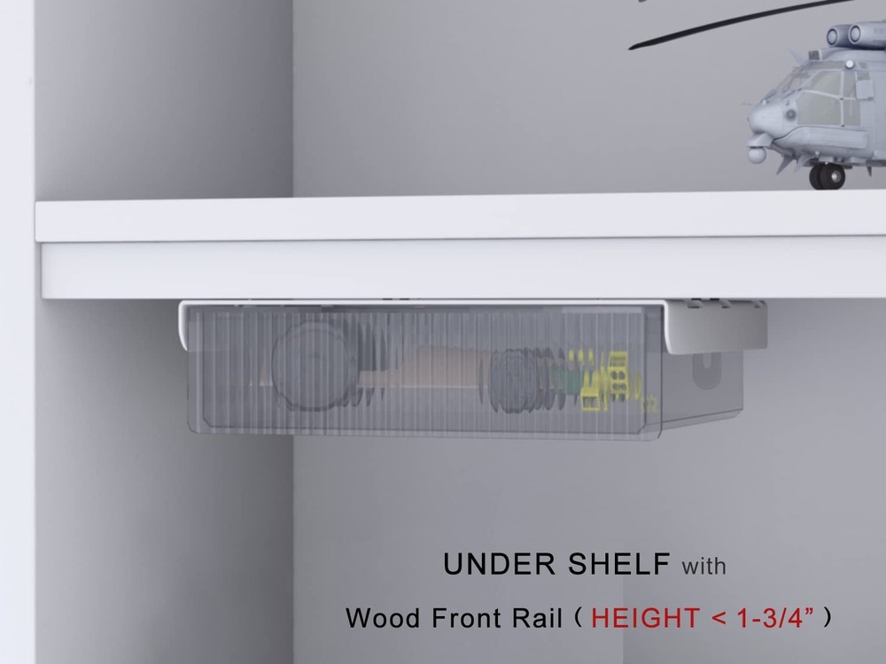 Under Desk Drawers for Organization, Pull Slide out Drawer Underneath Table W...