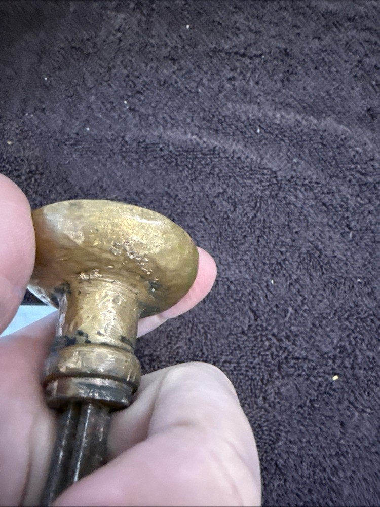 Antique heavy Solid Brass Doorknob