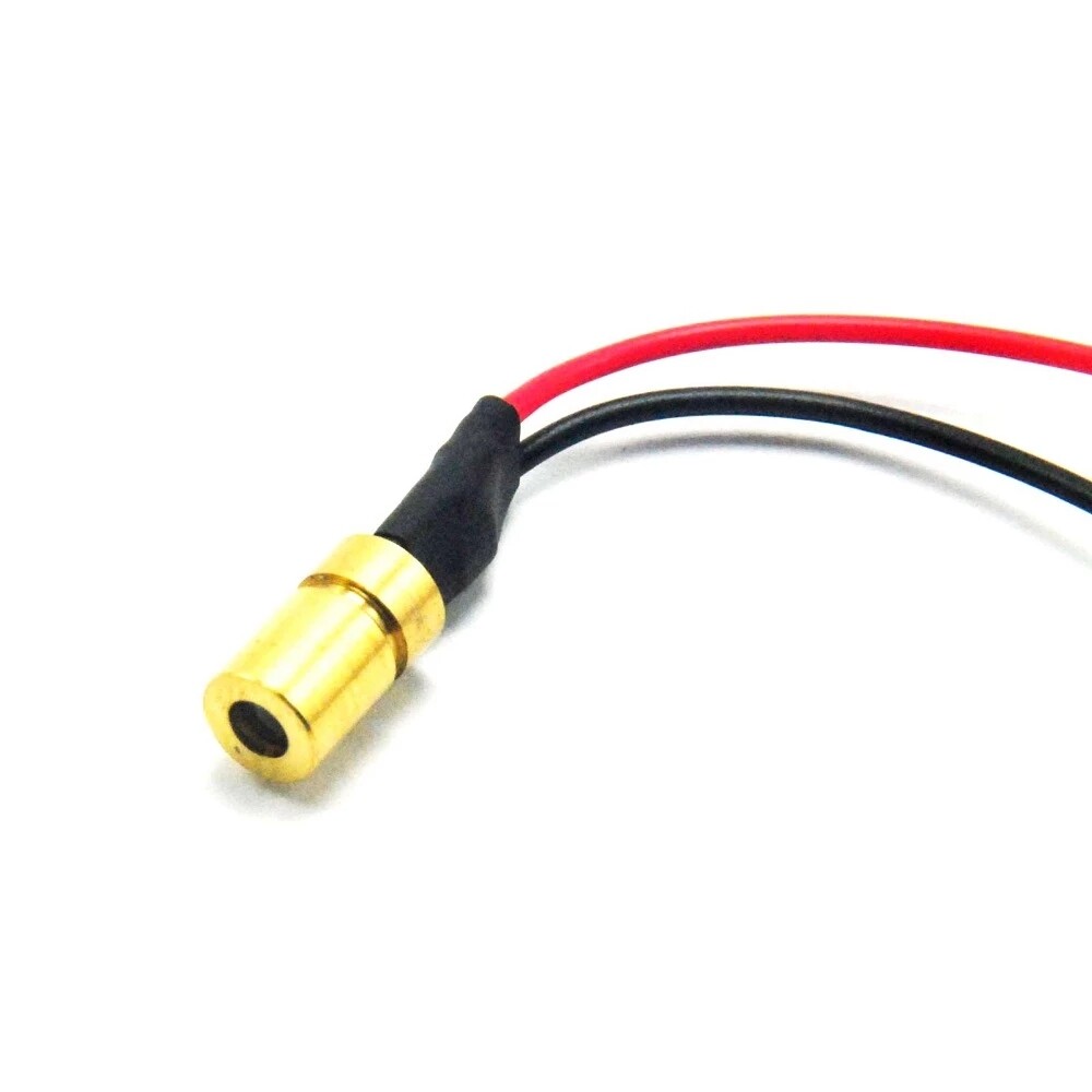 3pcs Adjustable Mini 635nm 3mw Orange Red Laser Module Focus Dot Head 3V Driver