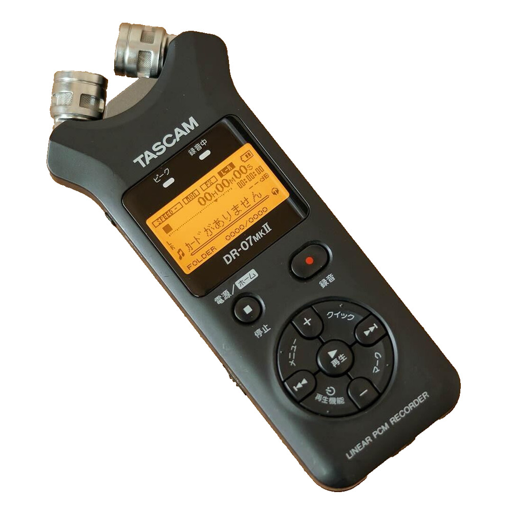 TASCAM DR-07 MKII Linear PCM Recorder