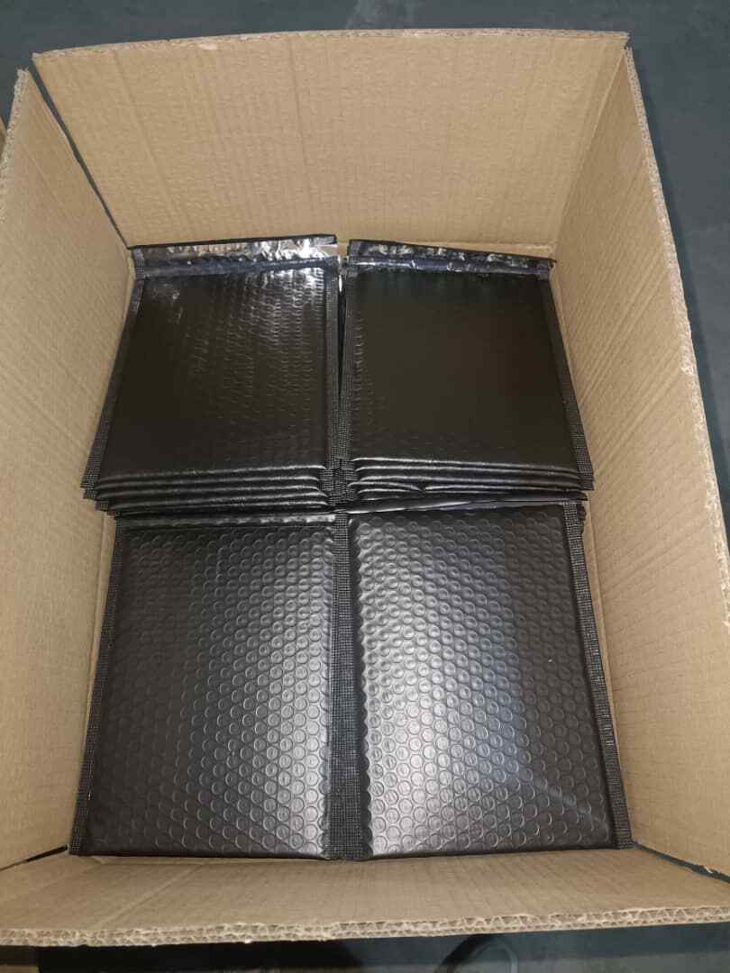 Pick! 10-2000 Poly Bubble Envelopes 6x10" #0 Colored Metallic Glamour Mailers