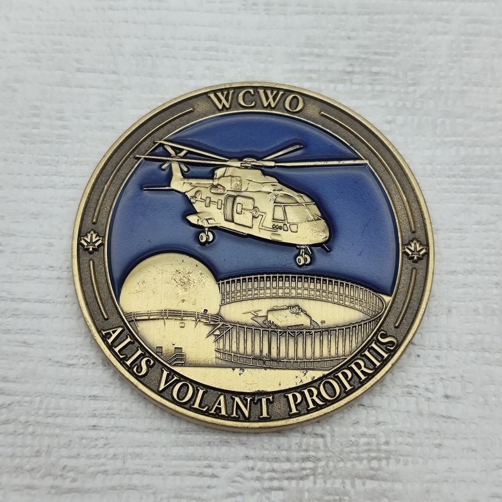RCAF 9 Wing Gander WCWO World Class Wing Operations Challenge Coin