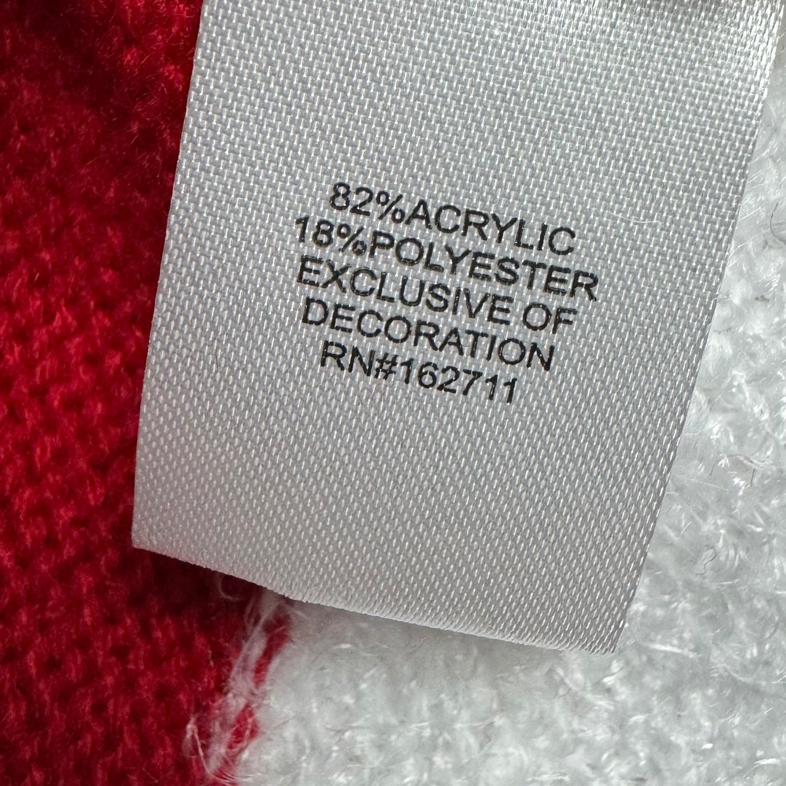 NEW Margaux Lexi Girl Red White Santa Dress Knit Sequins Belt Sz M 10 12 Holiday