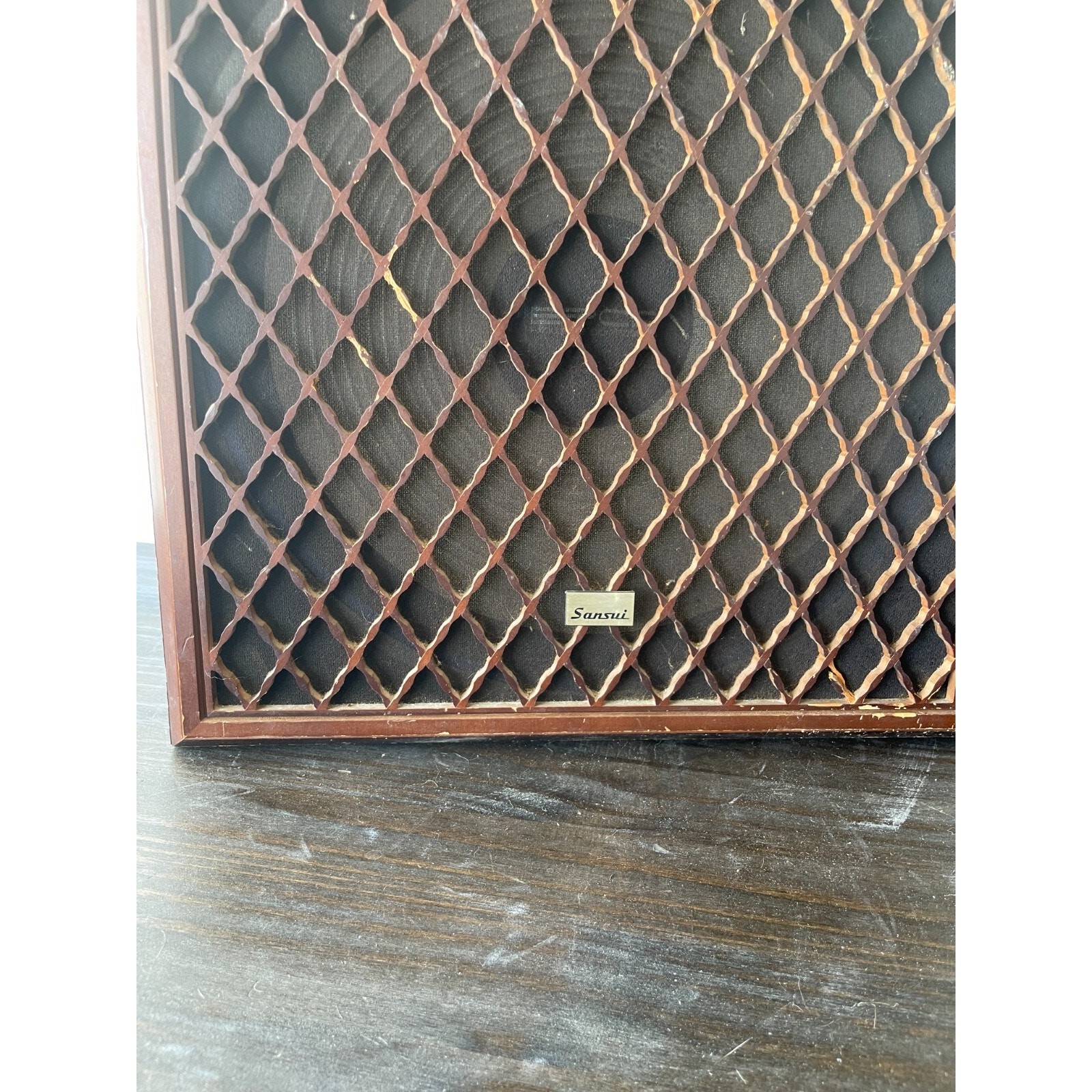Sansui SP-Z9 II Vintage 5-Way 6-Speaker (Single) Japan 320W Wood Cabinet