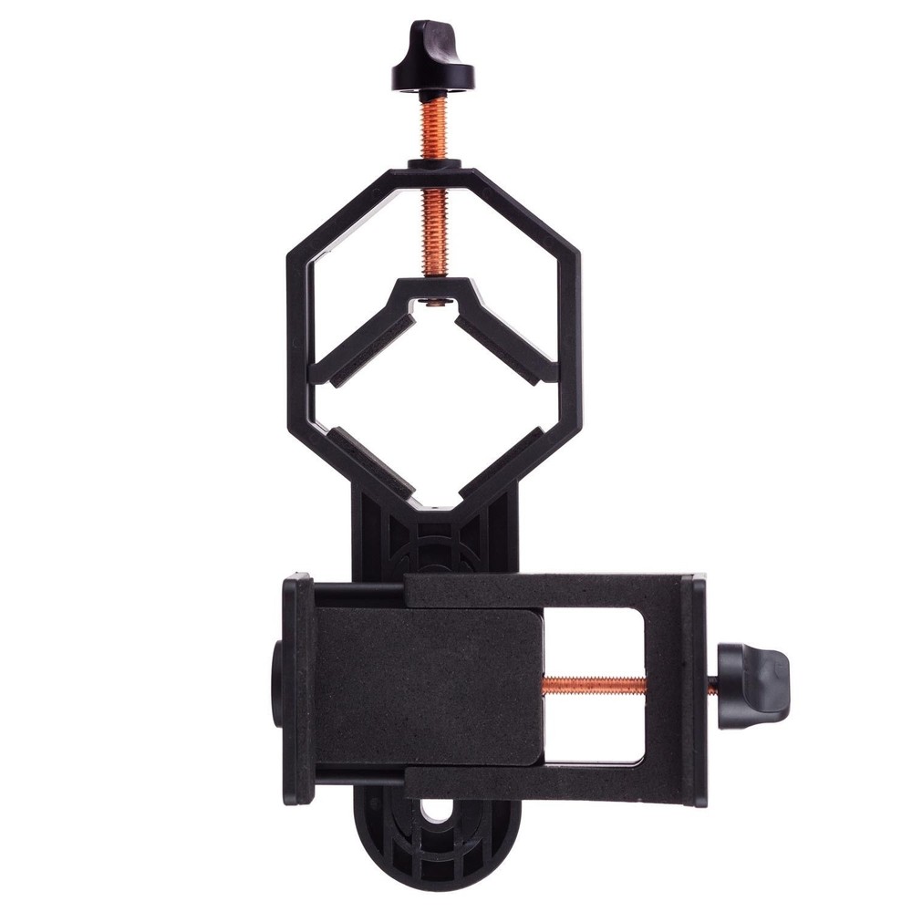 AmScope AD-TMD Eyepiece Mounted Mobile Device Mount for Microscopes & Telescopes
