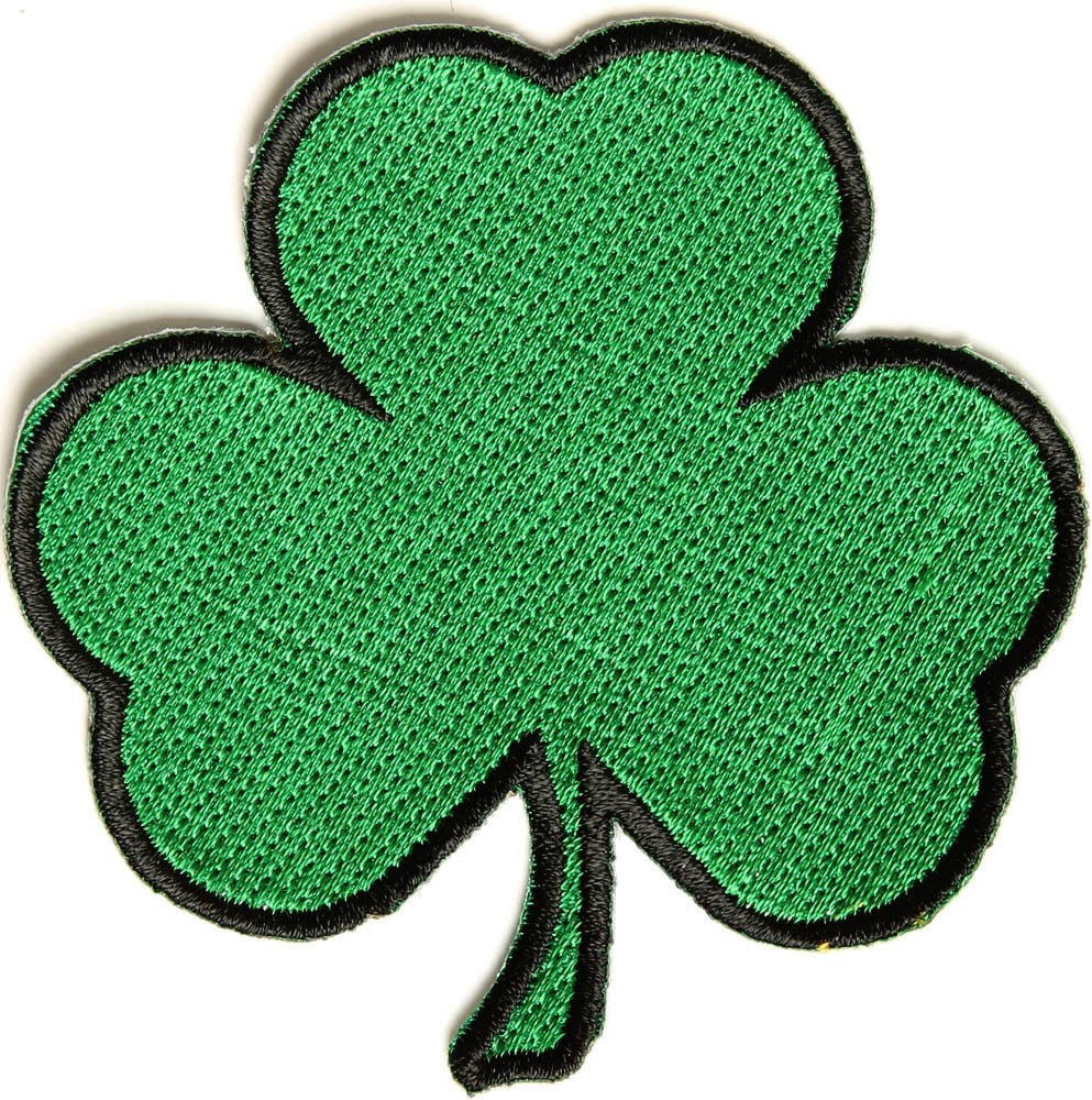 3 LEAF CLOVER SHAMROCK PATCH