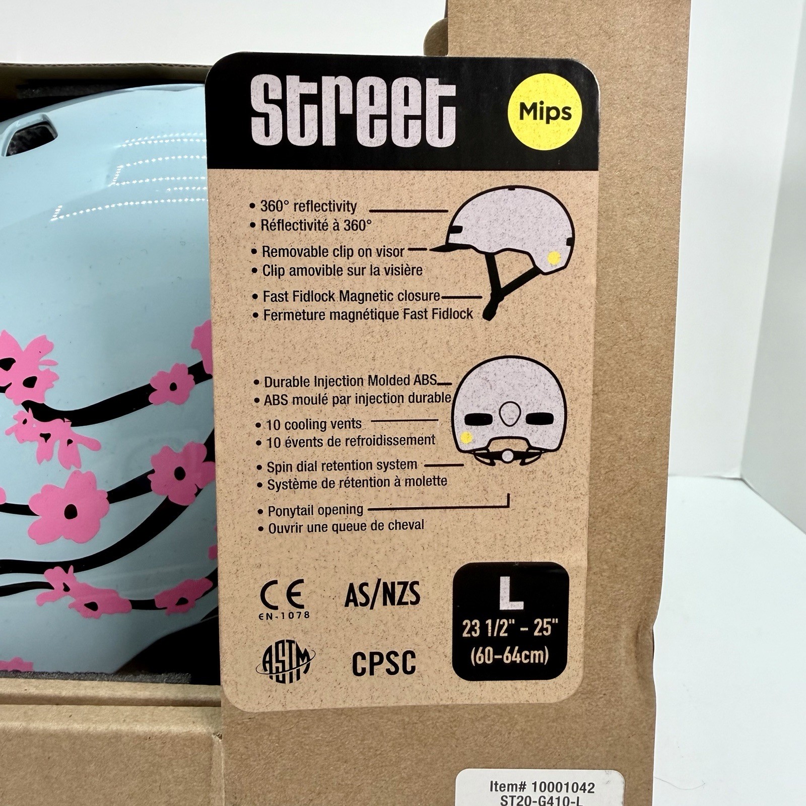 Nutcase Street - Large - MIPS Helmet - Octoblossom - 23.5”-25” - New w/ Tags