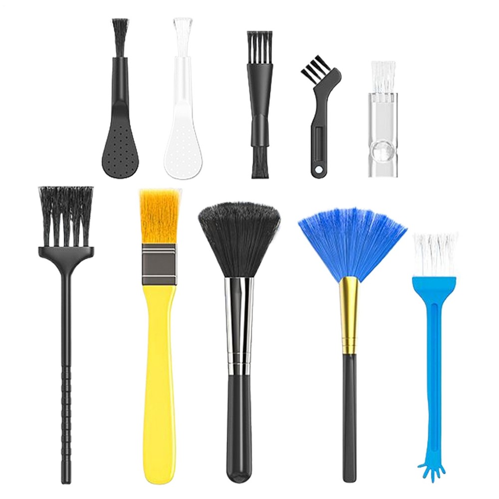 Keyboard Brush 10 Piece Computer Brush Multifunctional Remover Gadgets