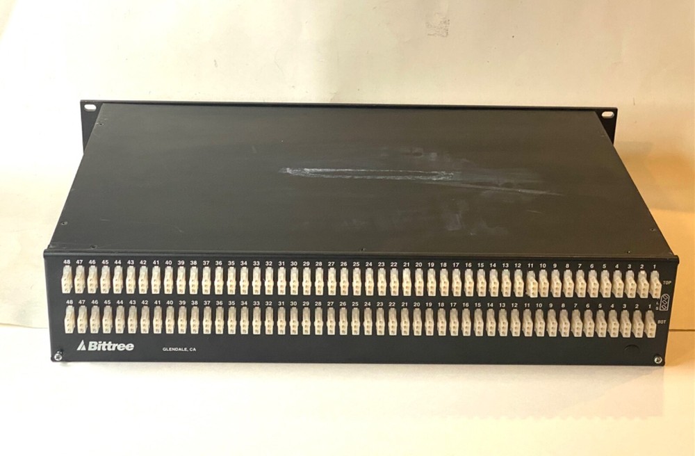 BITTREE B96DC-FNLST E3 Patchbay Audio Bantam - NON Programable