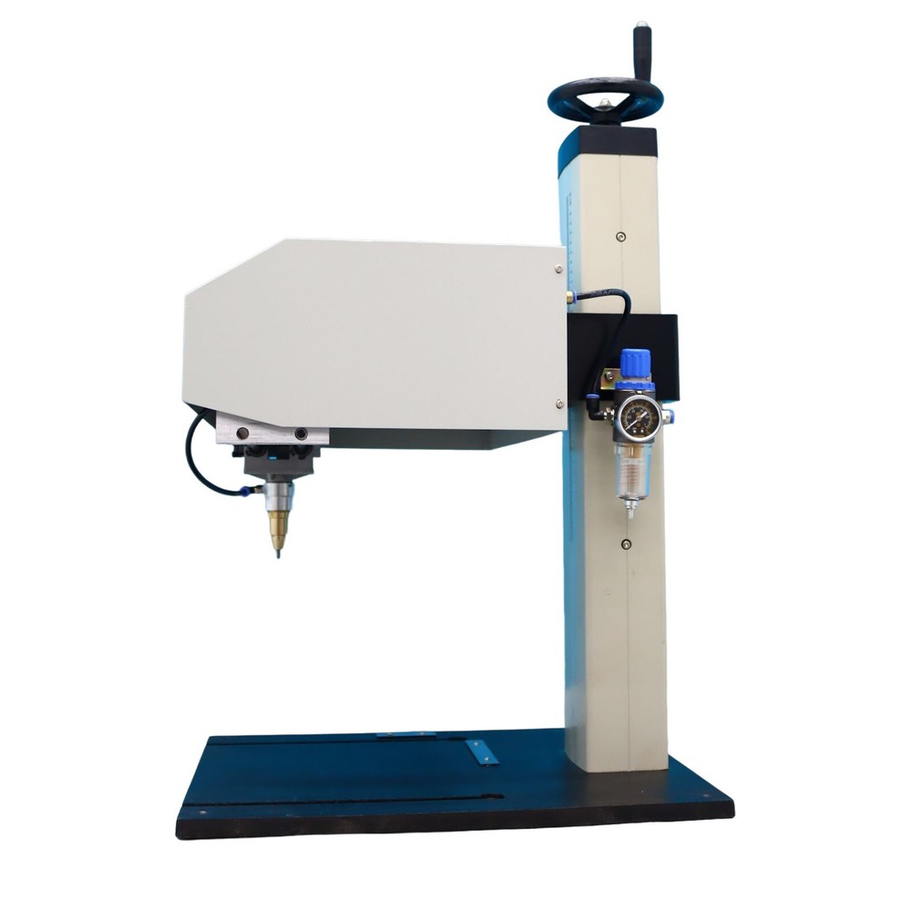 110V Pneumatic Marking Machine Dot Peen for Surface Marking+Extra Rotation Axis