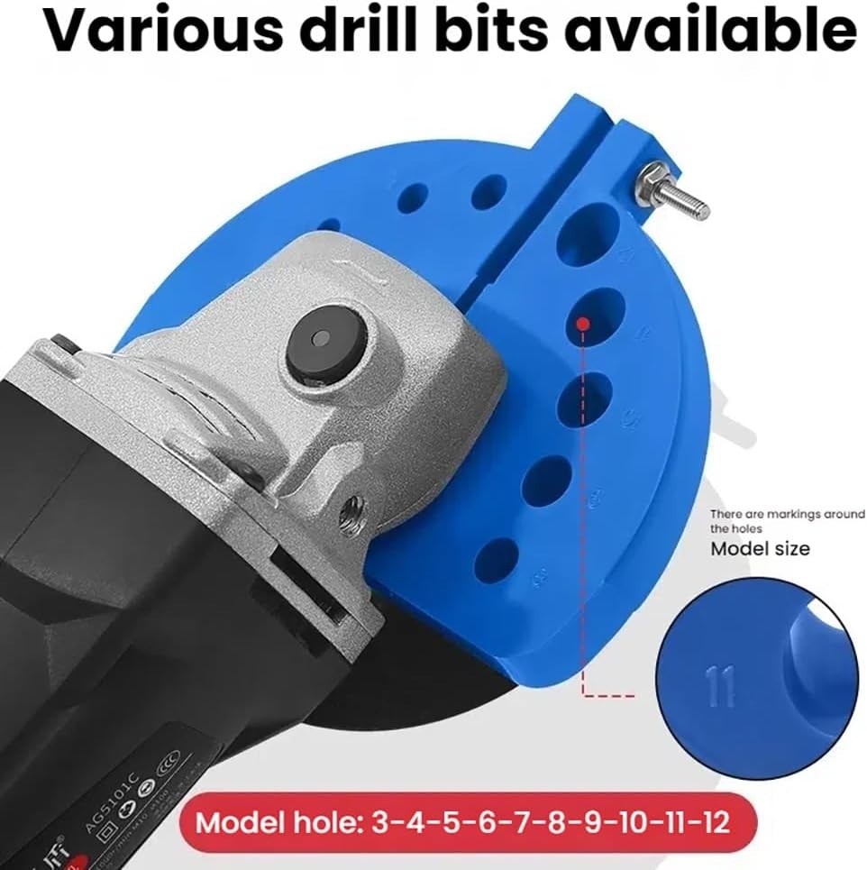 2025 Portable Drill Bit Sharpener - Enhance Efficiency with Angle Grinder Use