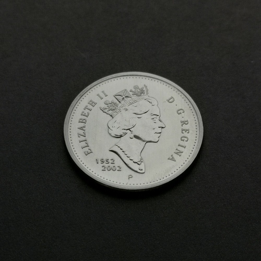 *** CANADA  25  CENTS  2002 P  *** SPECIMEN ***