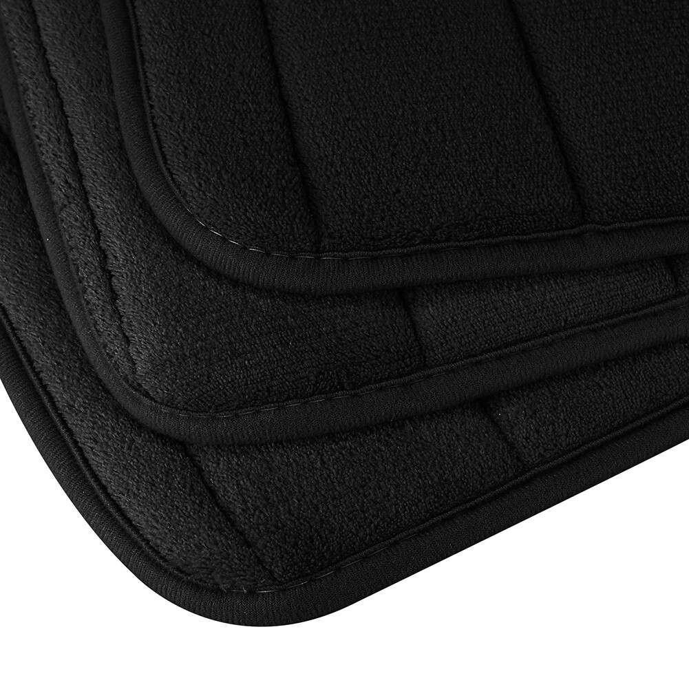 3PCS MEMORY FOAM BATH MAT PEDESTAL SET NON SLIP TOILET BATHROOM CONTOUR RUGS